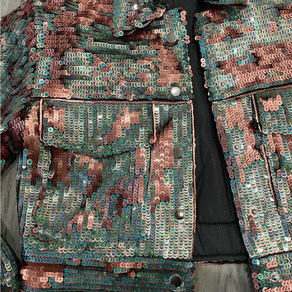 Sequin jacket - Picture 3 of 6